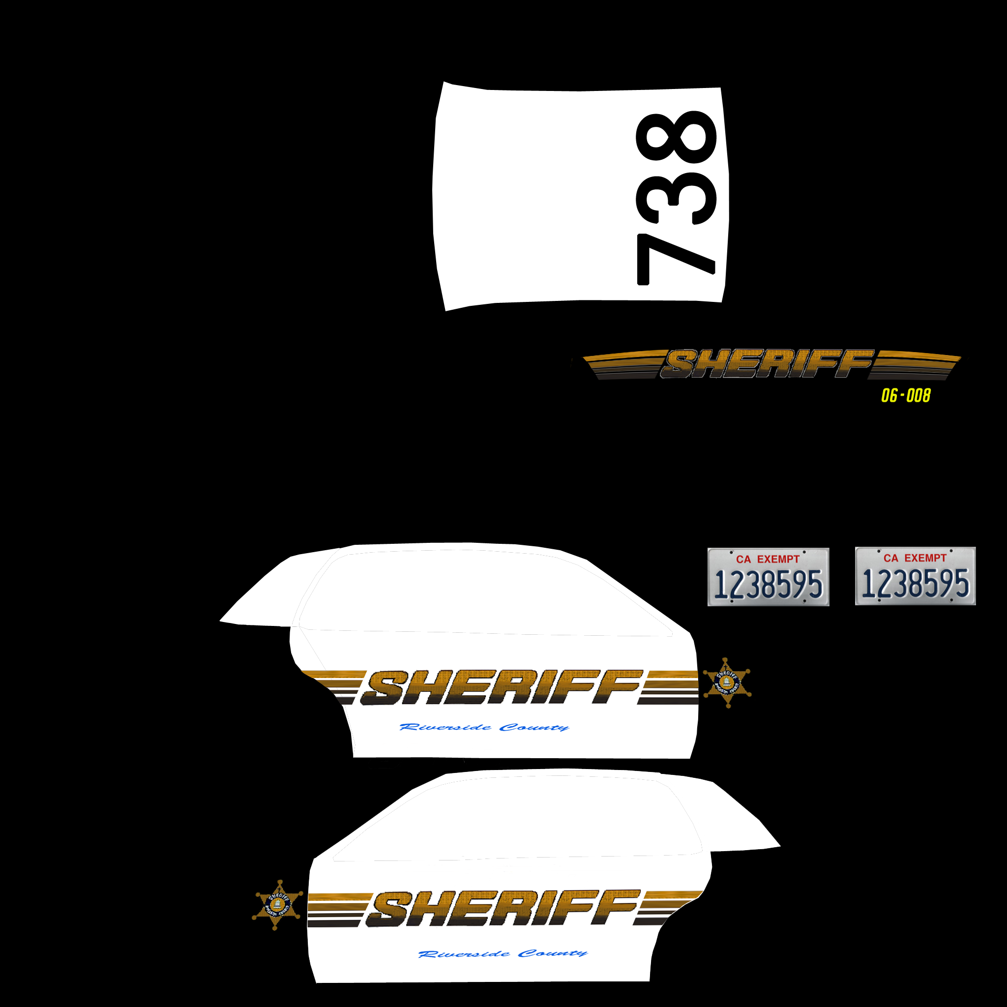 Itasha Gta V Template Cvpi Skin Crown Vic Gta Vehicle - vrogue.co