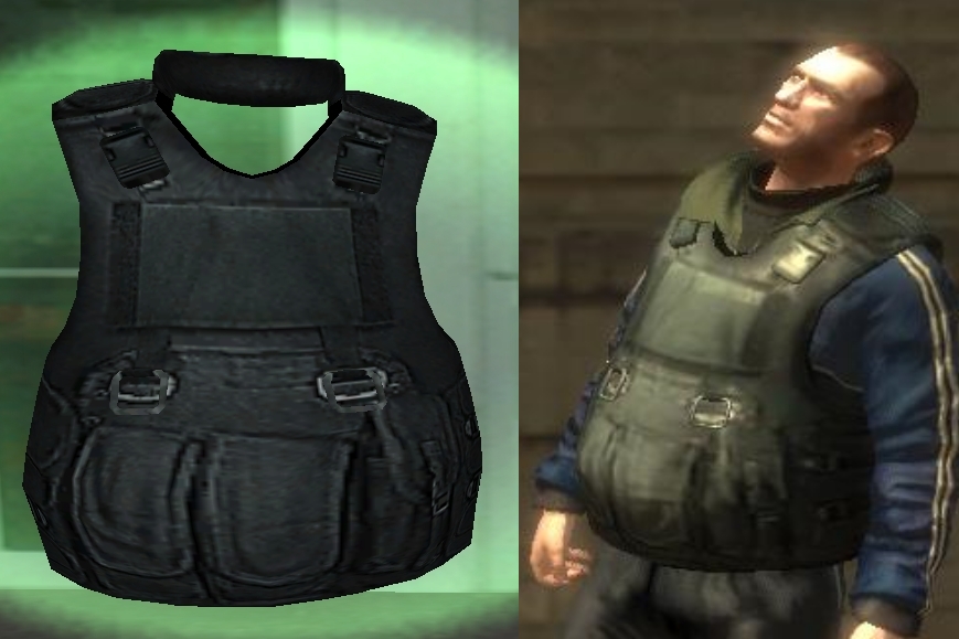GTAIV Body Armour in GTAVC. 