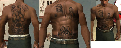 New japanese Tattoo for GTA San Andreas