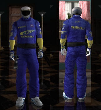 Subaru Rally Team Suit. 