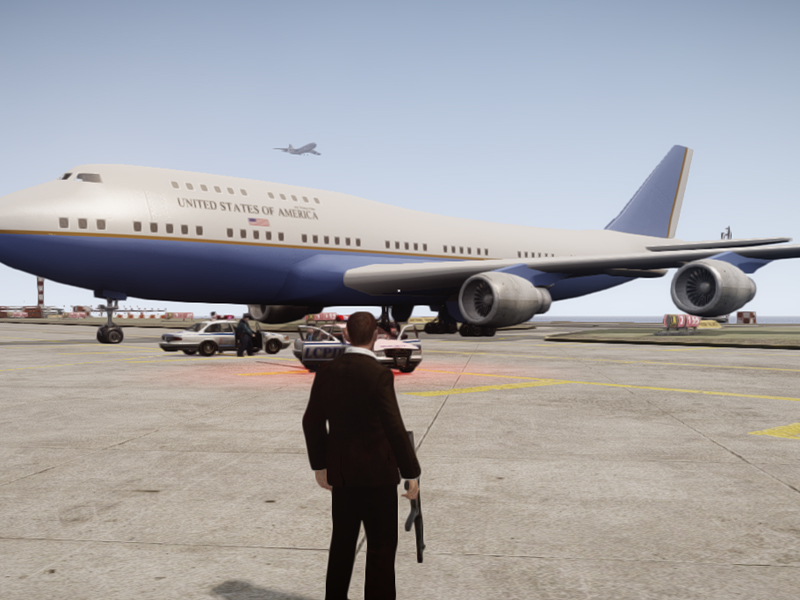 gta 5 air force one