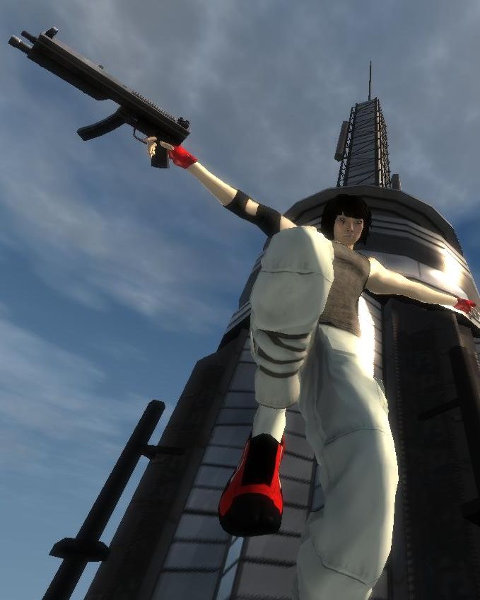 Mirror's Edge - Weapon mods 