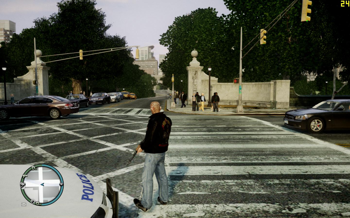 GTA 4 Extra Peds and Traffic in Star Junction Mod 