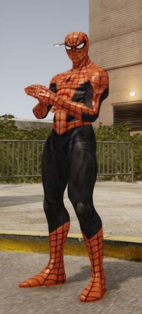 Pre Release / Beta Red Suit Pack [Spider-Man: Web of Shadows] [Mods]