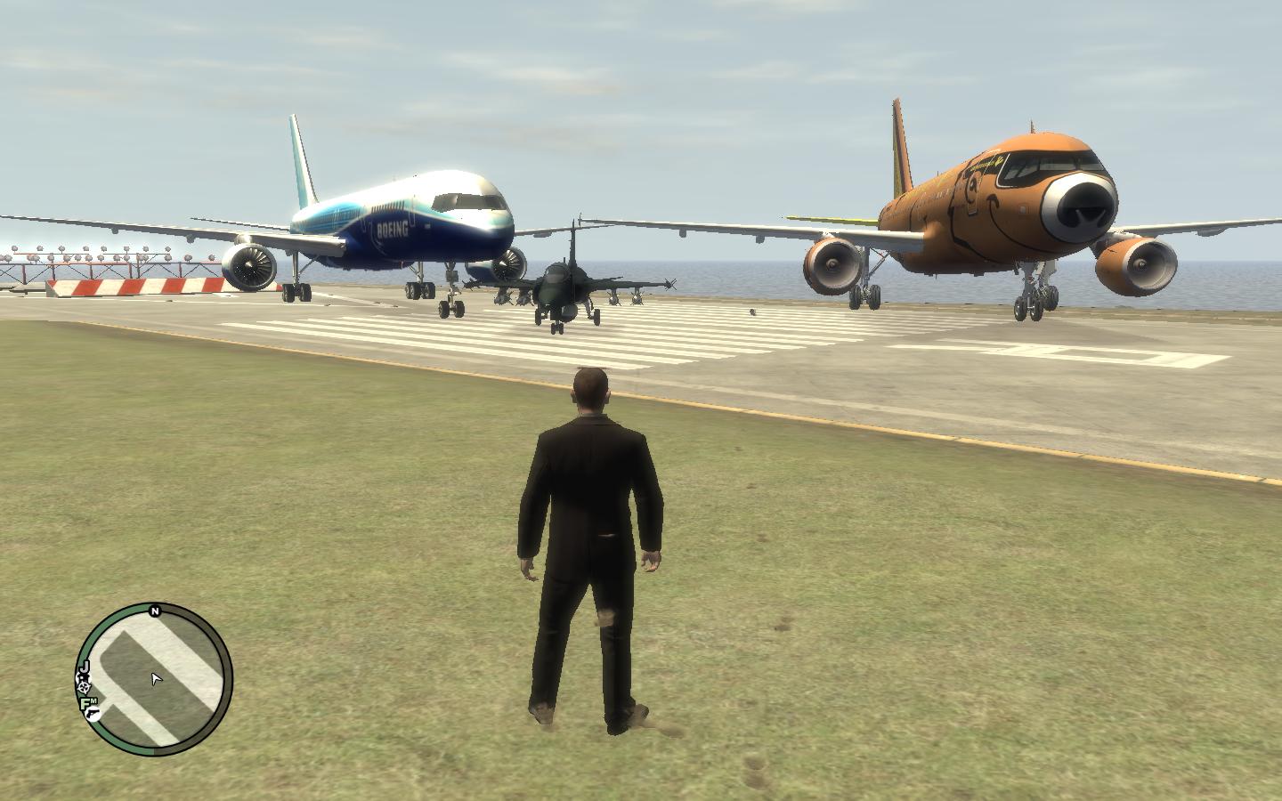 GTA 4 MOD AVIÃO A JATO 