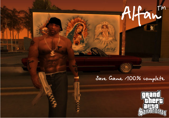 GTA:SA Ultimate 100% Complete Savegame [Grand Theft Auto: San Andreas]  [Mods]