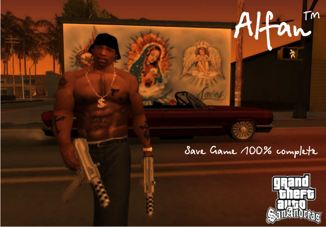 San Andreas 100% Savegame [Grand Theft Auto: San Andreas] [Mods]