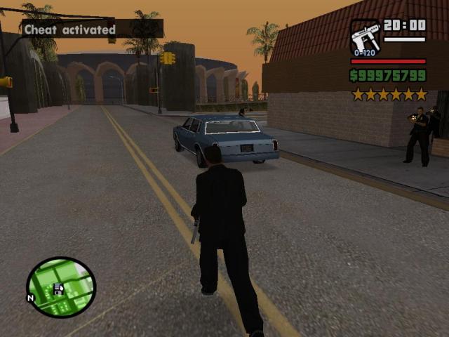 GTA San Andreas Time Stopper Mod 