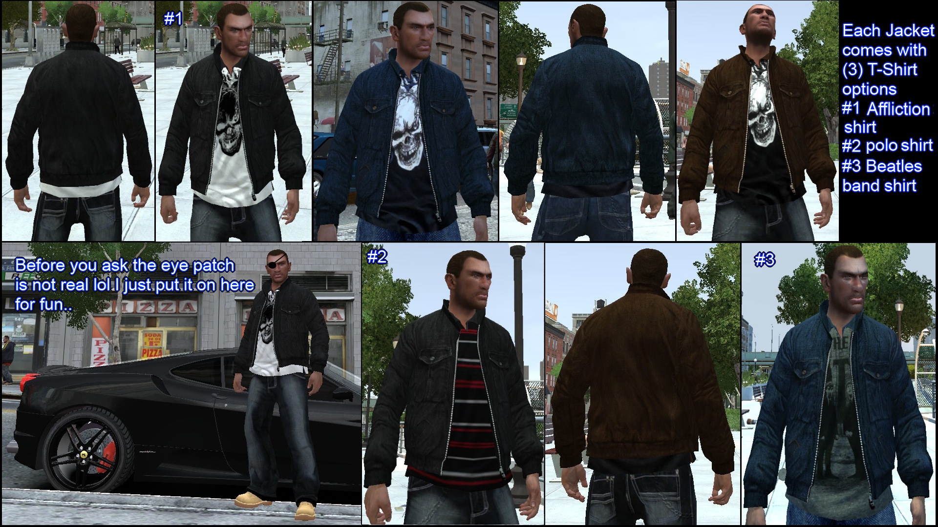 gta iv clothing mods