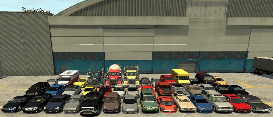 EFLC Vehicle Addon Pack For GTA IV (With Proper Audio and Naming