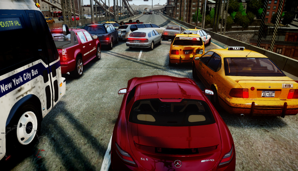 GTA 4 Realistic Traffic and Pedestrian Mod for GTAIV, EFLC and The