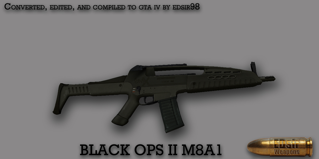 Моды на гта 4 на оружие. M8a1 Black ops 2. Коды на ГТА 4 на оружие с глушителем. M8a1. Black98.