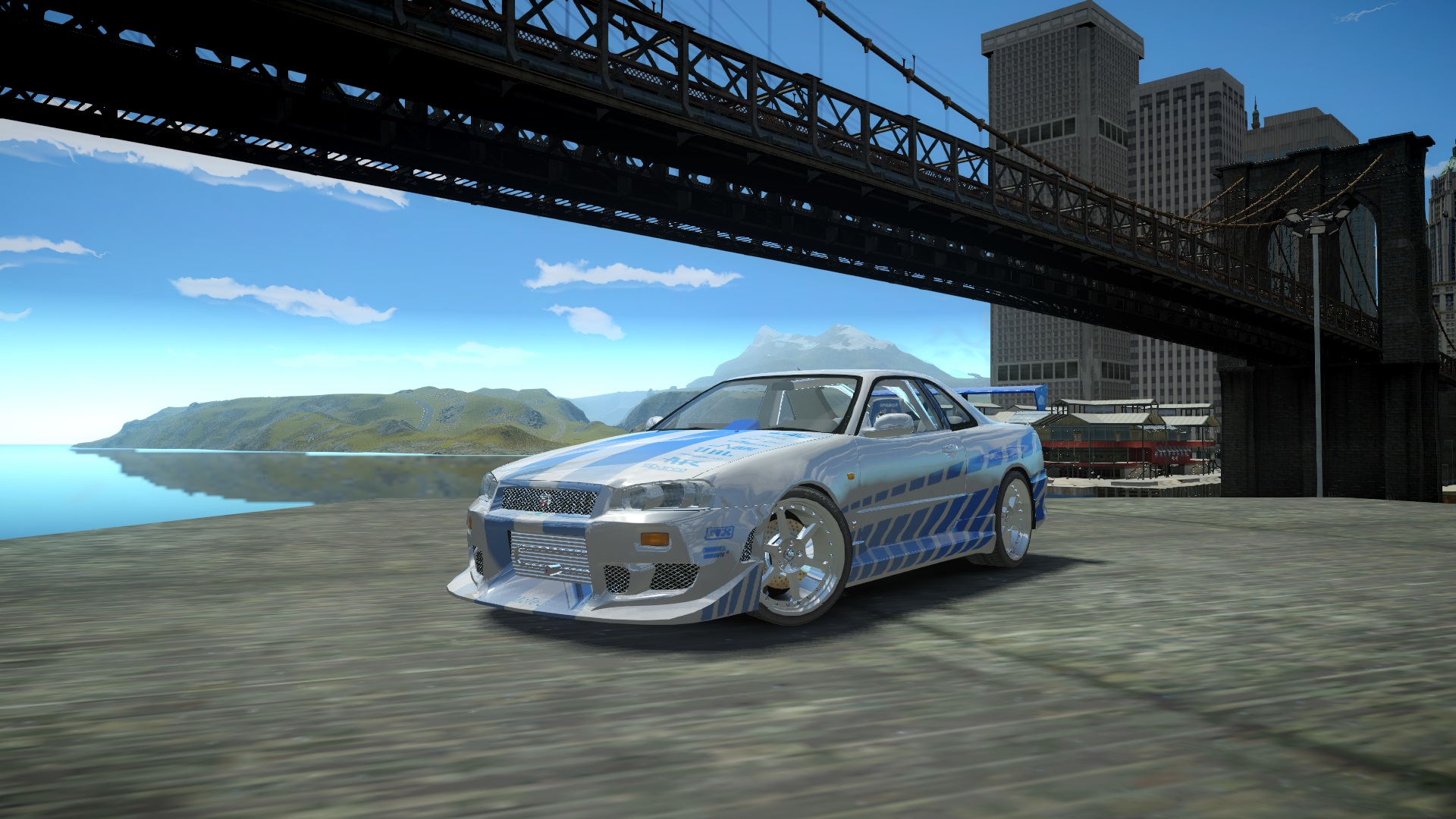 Fast and furious nissan skyline gta 5 фото 33