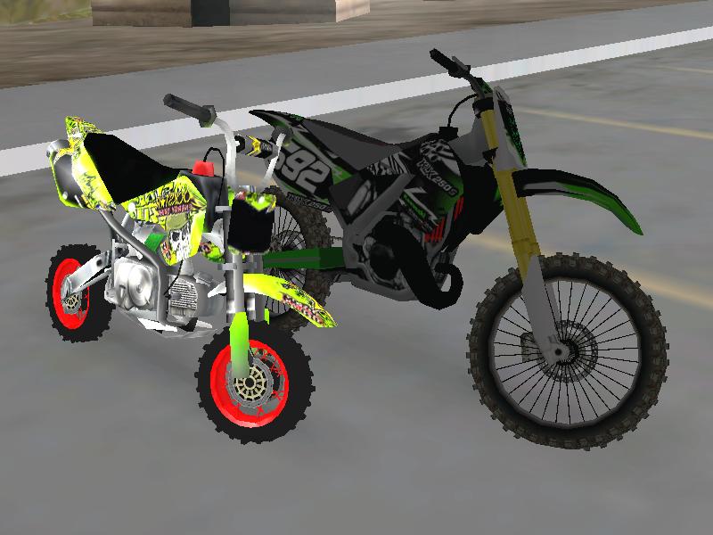 GTA SAN ANDREAS Mini Motos 