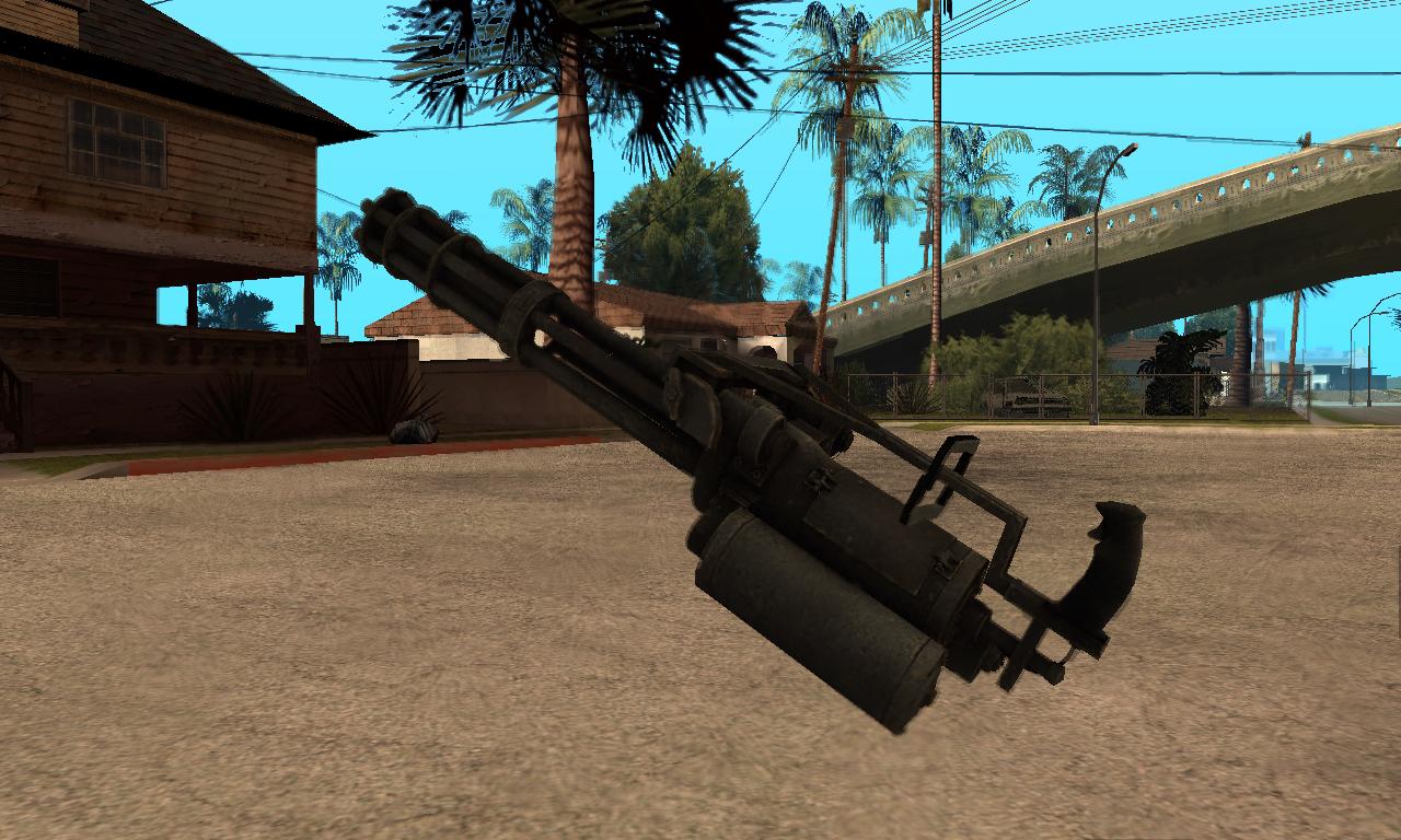 Onde Encontrar Minigun no GTA San Andreas 