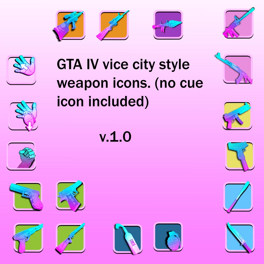 Гта вайс сити оружие. Иконка ГТА Вайс Сити. GTA vice City all Weapons. Стиль ГТА Вайс Сити. Иконки оружия ГТА Вайс Сити.