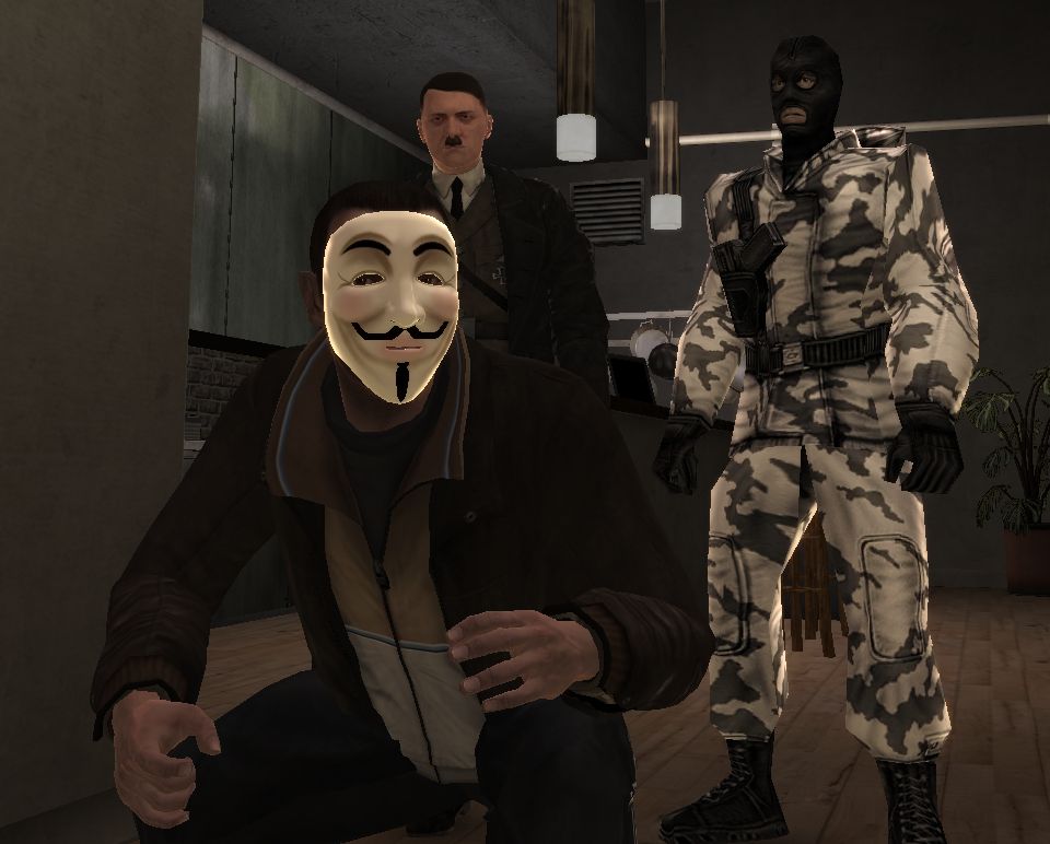 GTA 5 - ANONYMOUS MASK 