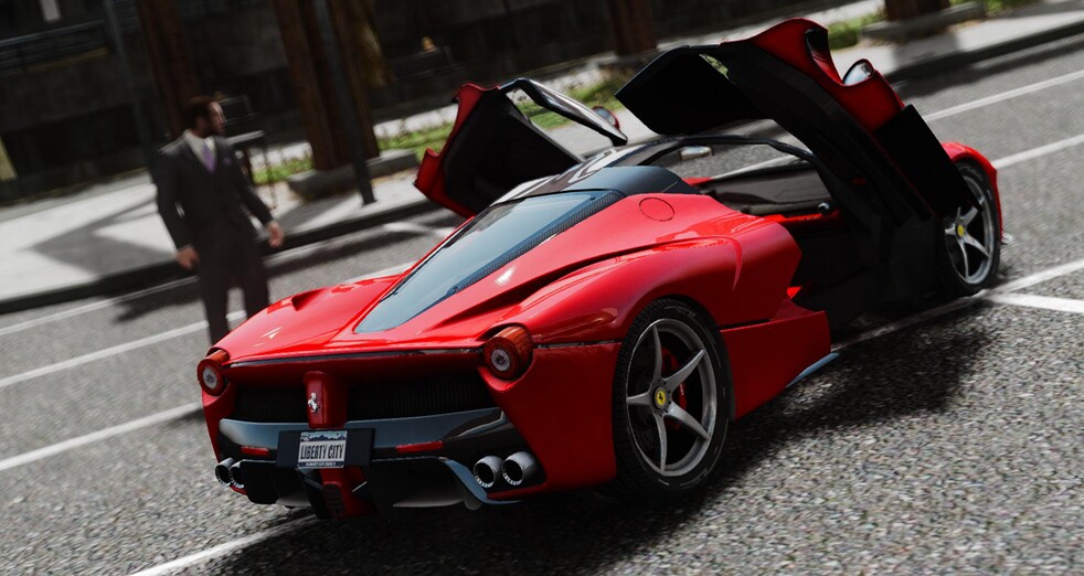 Mods GTA San Andreas: Ferrari LaFerrari (F70) 2014