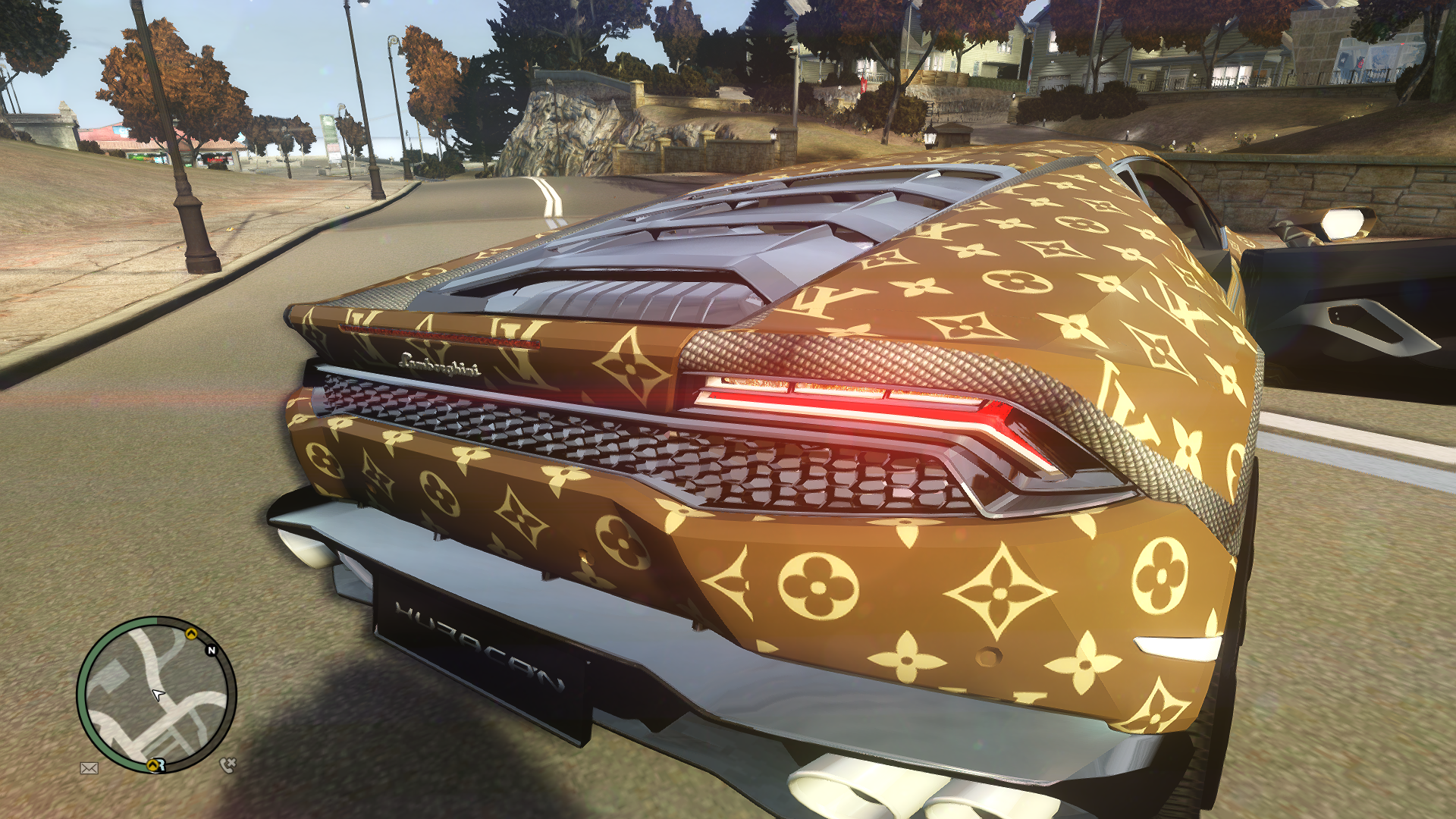 gta louis vuitton car