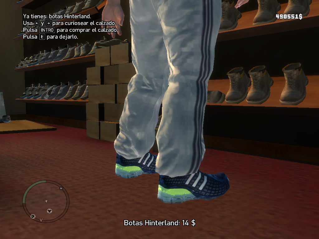 Gta 4 adidas shoes store