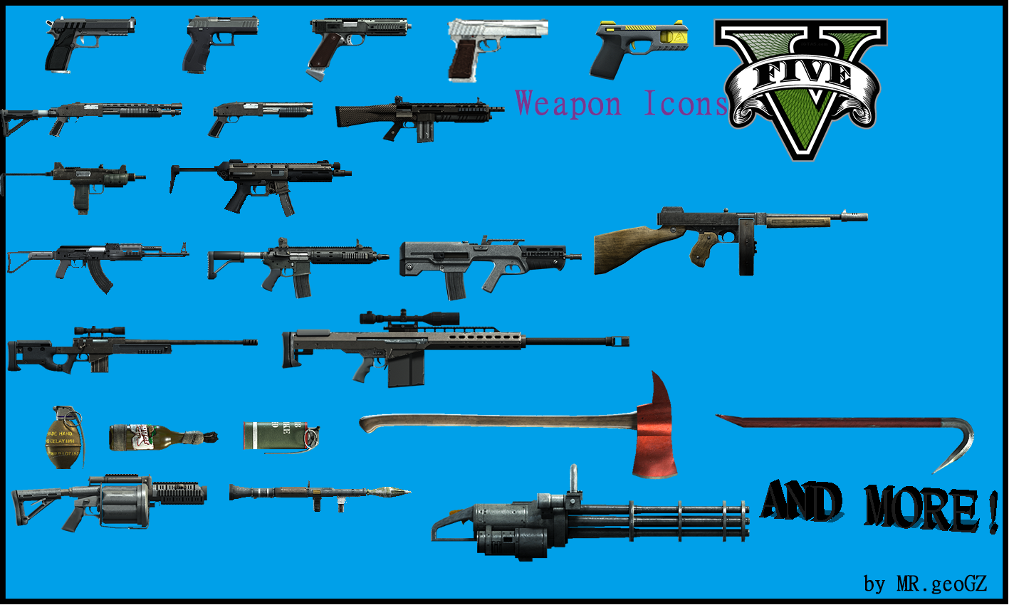Оружие из GTA 5. GTA 4 оружие. GTA 4 иконки оружия. Оружие из ГТА 4. Игра гта 5 оружие