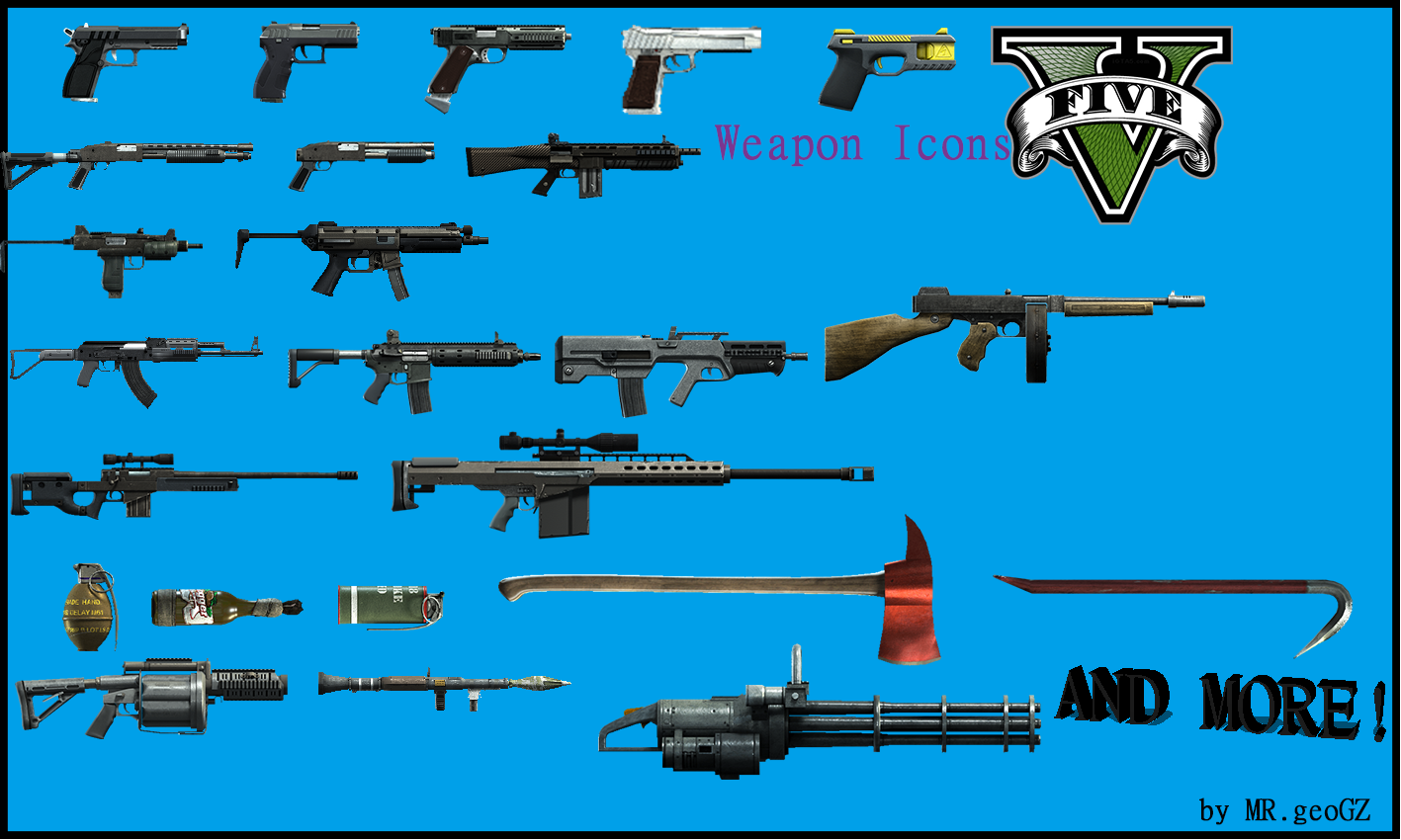 Weapon pack как в гта 5 фото 74