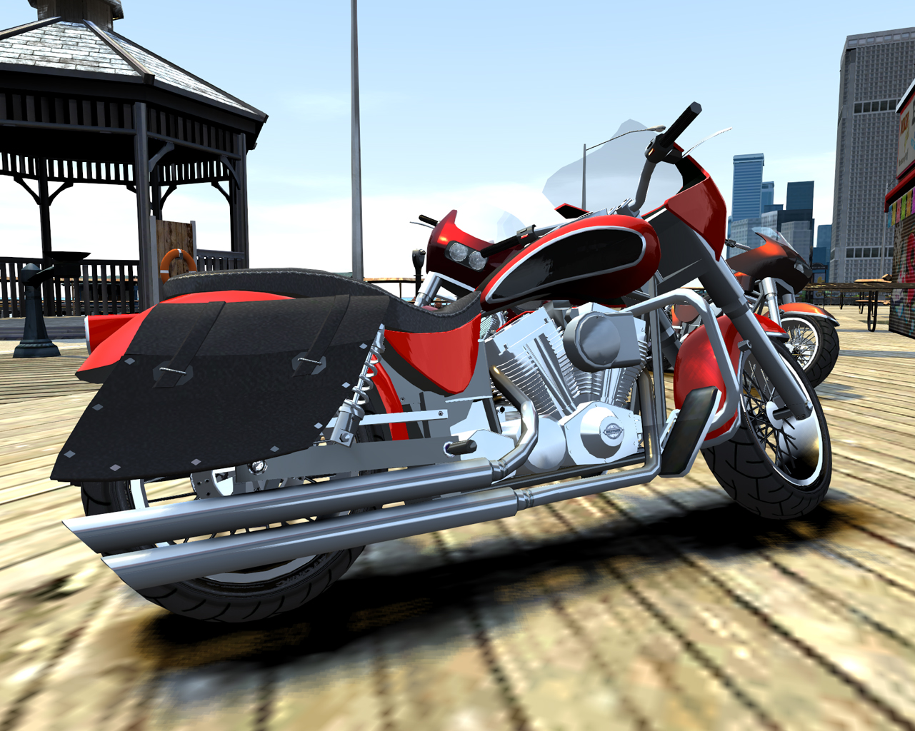 Western bagger motorcycle gta 5 фото 11