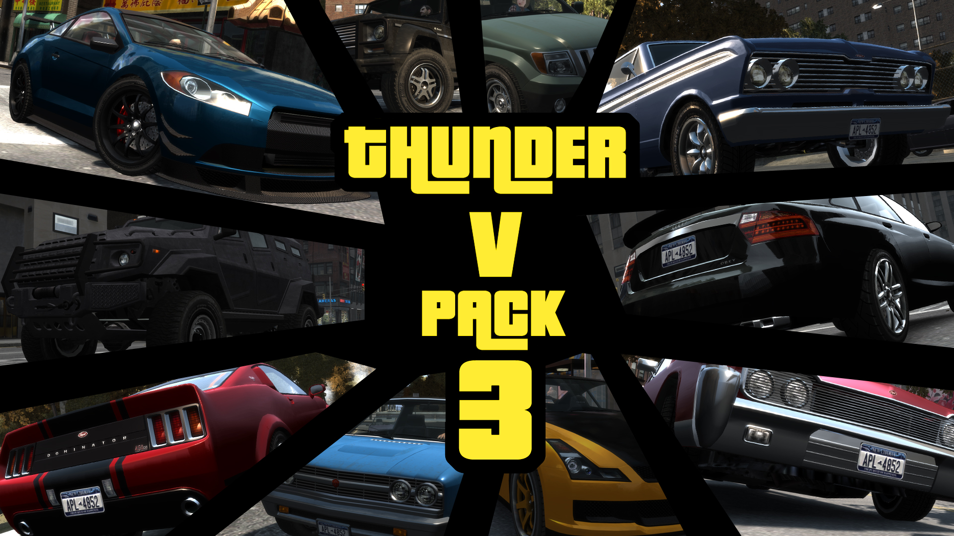 Car pack v2. Сборки GTA 5 С car Pack. GTA 4 Thunder. Car Dealer GTA 4. 4 Машины сборник.