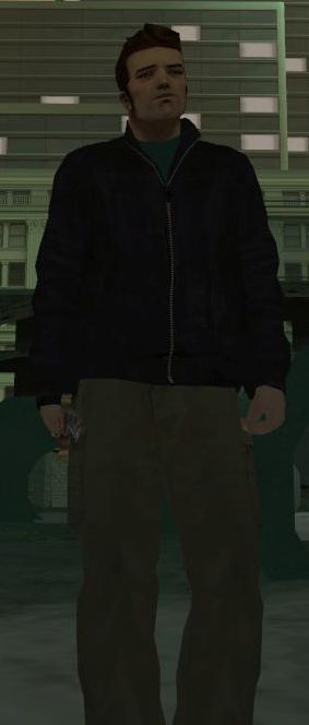 GTA 3 GTA 2 Claude Speed Player Skin Mod 