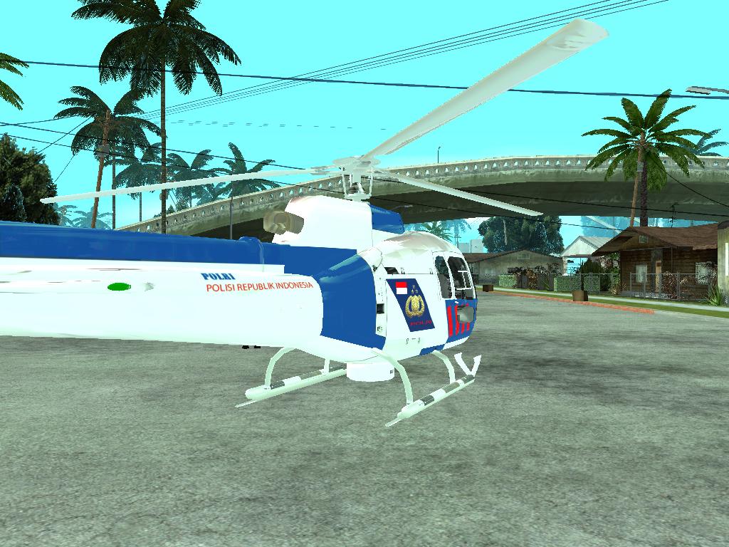 how to get a police helicopter in GTA San Andreas 