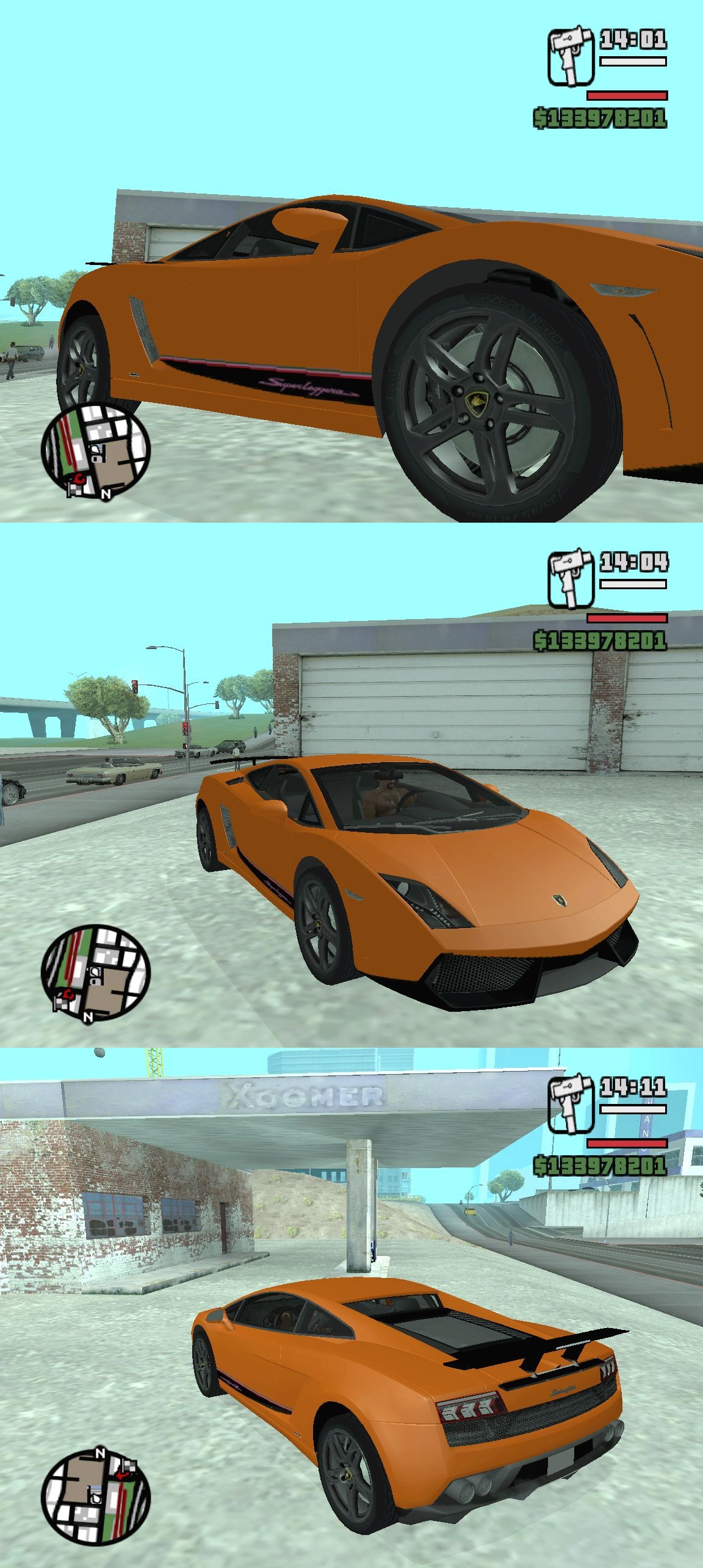 Mods GTA San Andreas: Ferrari F430 y Lamborghini Gallardo