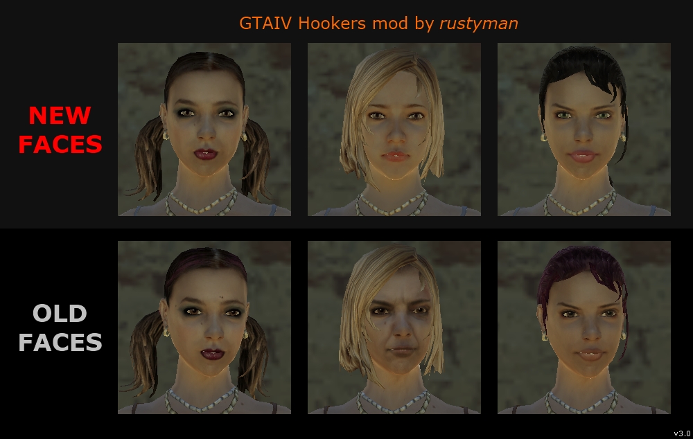 Sexy Hookers mod v3.0. 