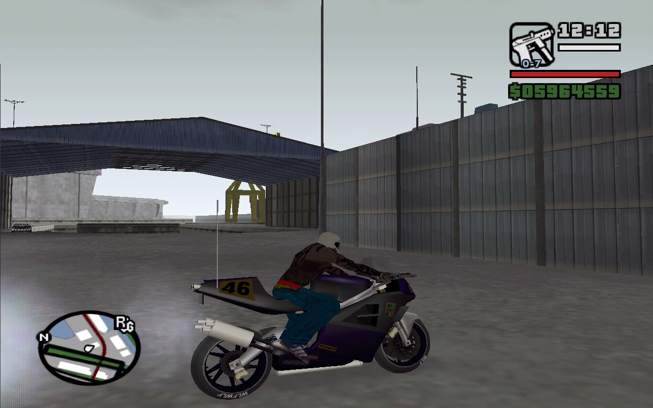 Beta NRG-500 para GTA San Andreas