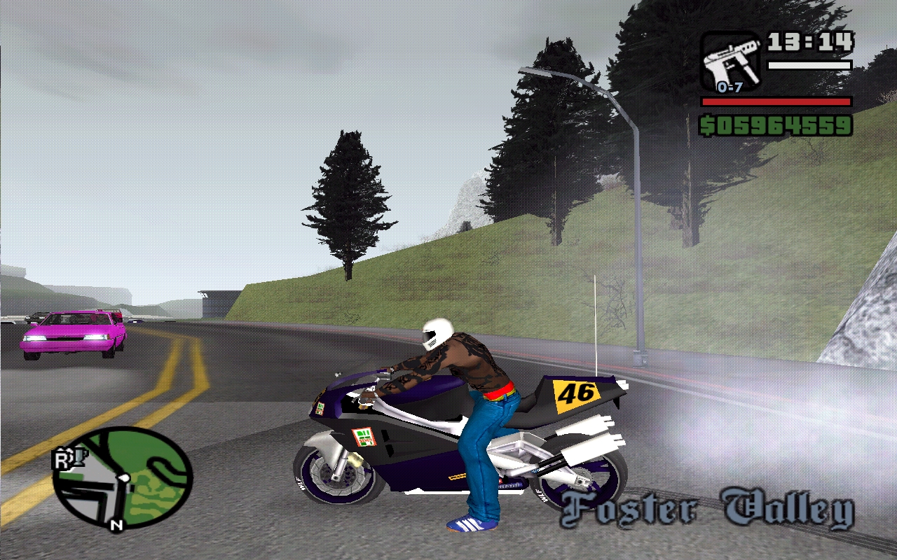 Motocicleta NRG-500 GTA San Andreas