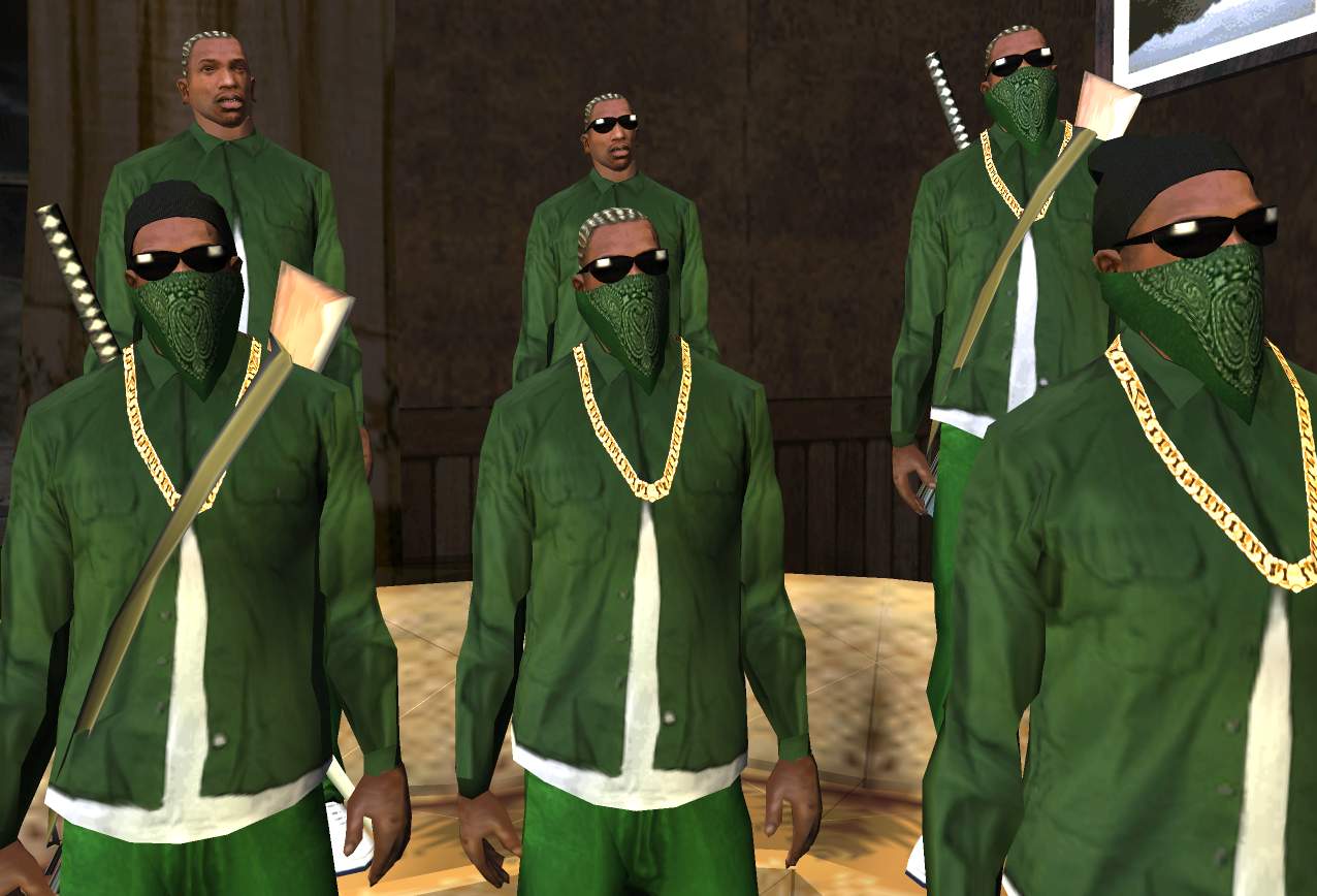 GTA Team Gang Bodyguard Pack 2. 