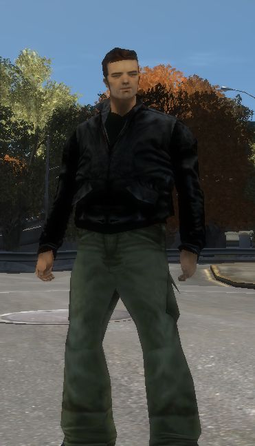 GTA 3 GTA 2 Claude Speed Player Skin Mod 